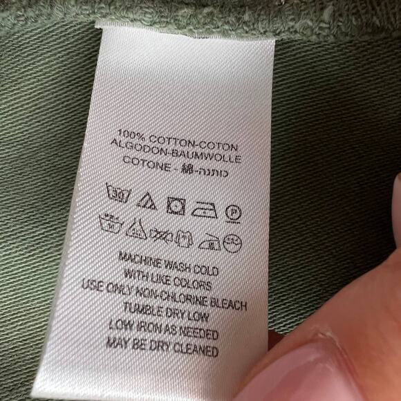 Free People Weekend Wanderer Jacket Knit Hood Military Army Western Tribal XS - Picture 8 of 8